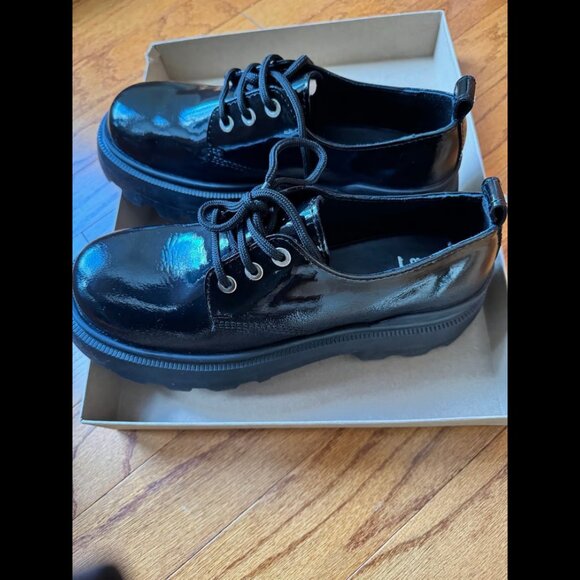 New in Box Ami Paris Lug Sole Derbies black patent leather EU 43 / US 10 main image 7